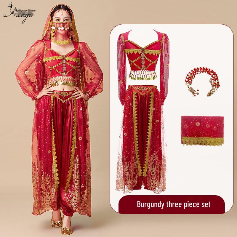 Halloween Jasmine-Inspired Adult Dance Costume Set