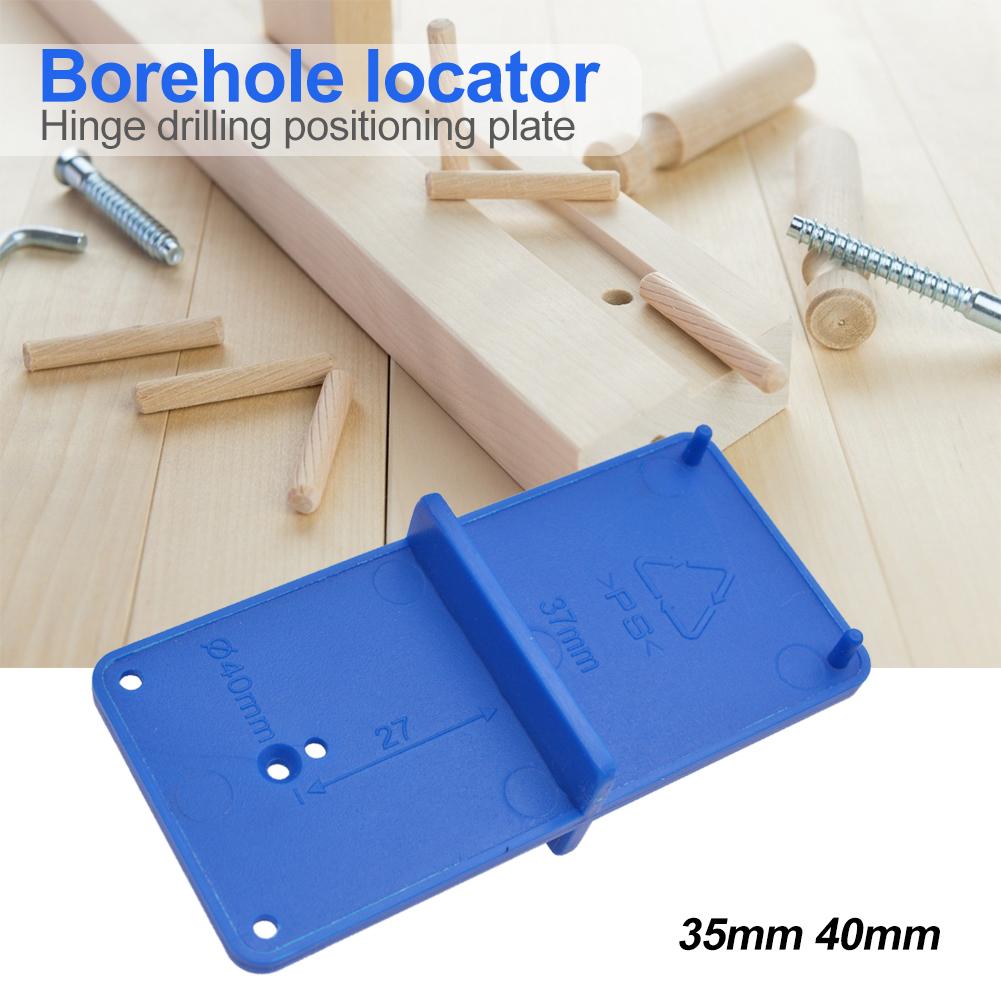 35mm/40mm Woodworking Hinge Drill Drawer Hole Opener Drill Bit Door Guide Drill  Hinge Installation Provides Fast Marking