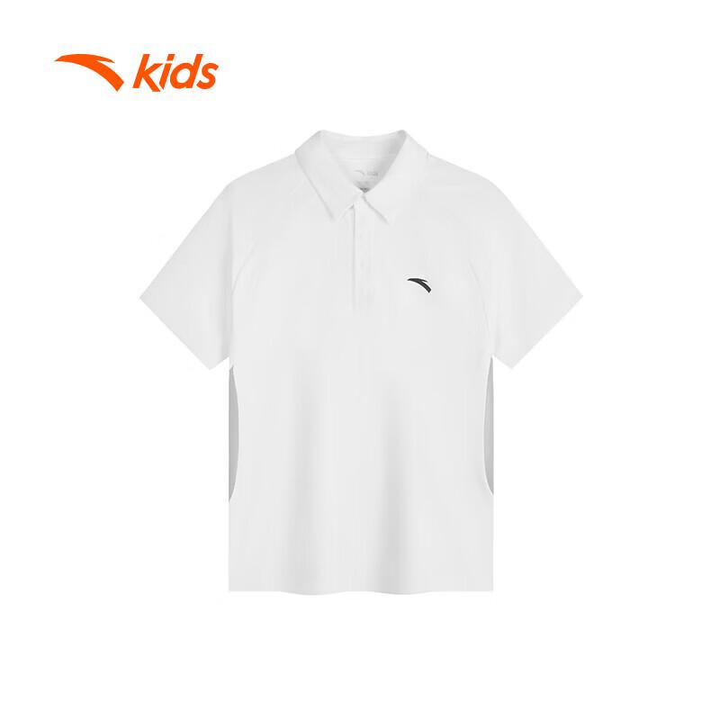 Anta Kids  Boys  2026 Summer Quick-Dry Sport Polo Shirt 170