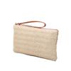 Wrist Bag Straw Clutch Bag Large Capacity Straw Phone Bag Simple Woven Coin Purse  Beach