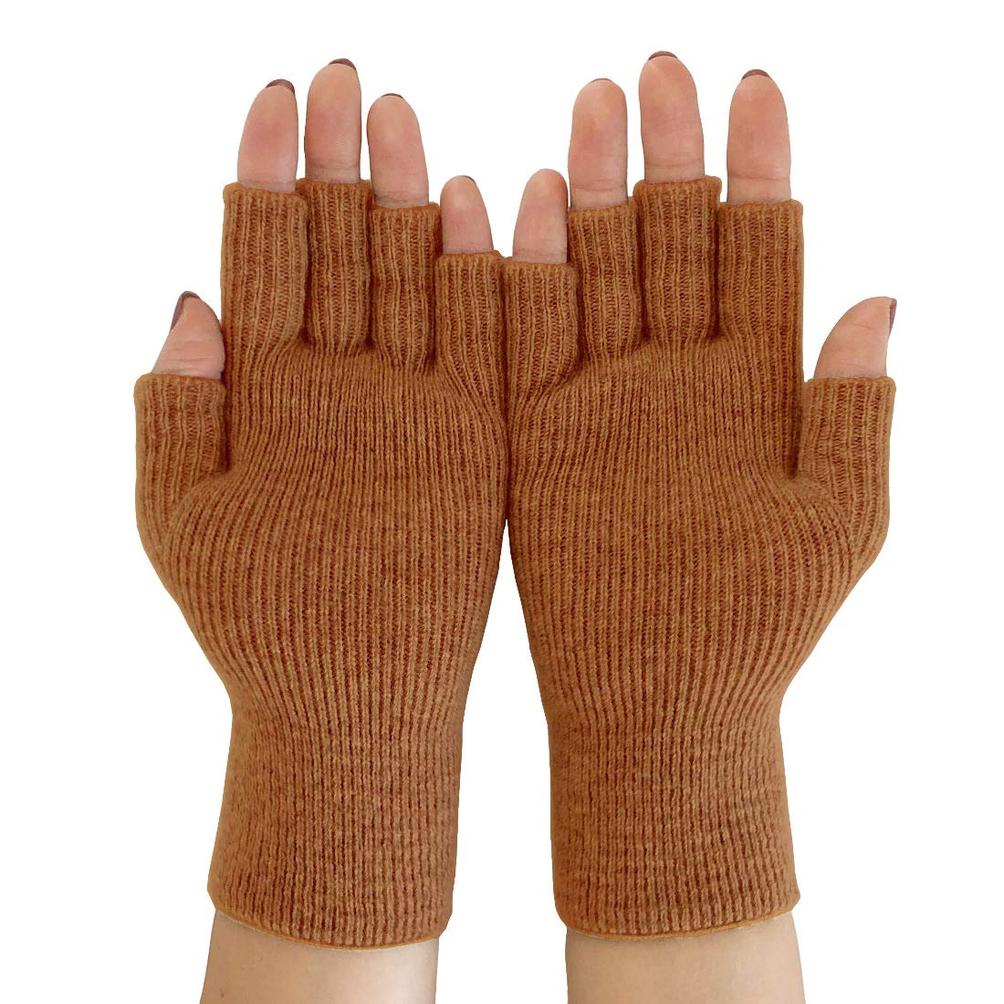 

Блудный Кашемир Митенки 100% (Единый размер, Верблюжий)