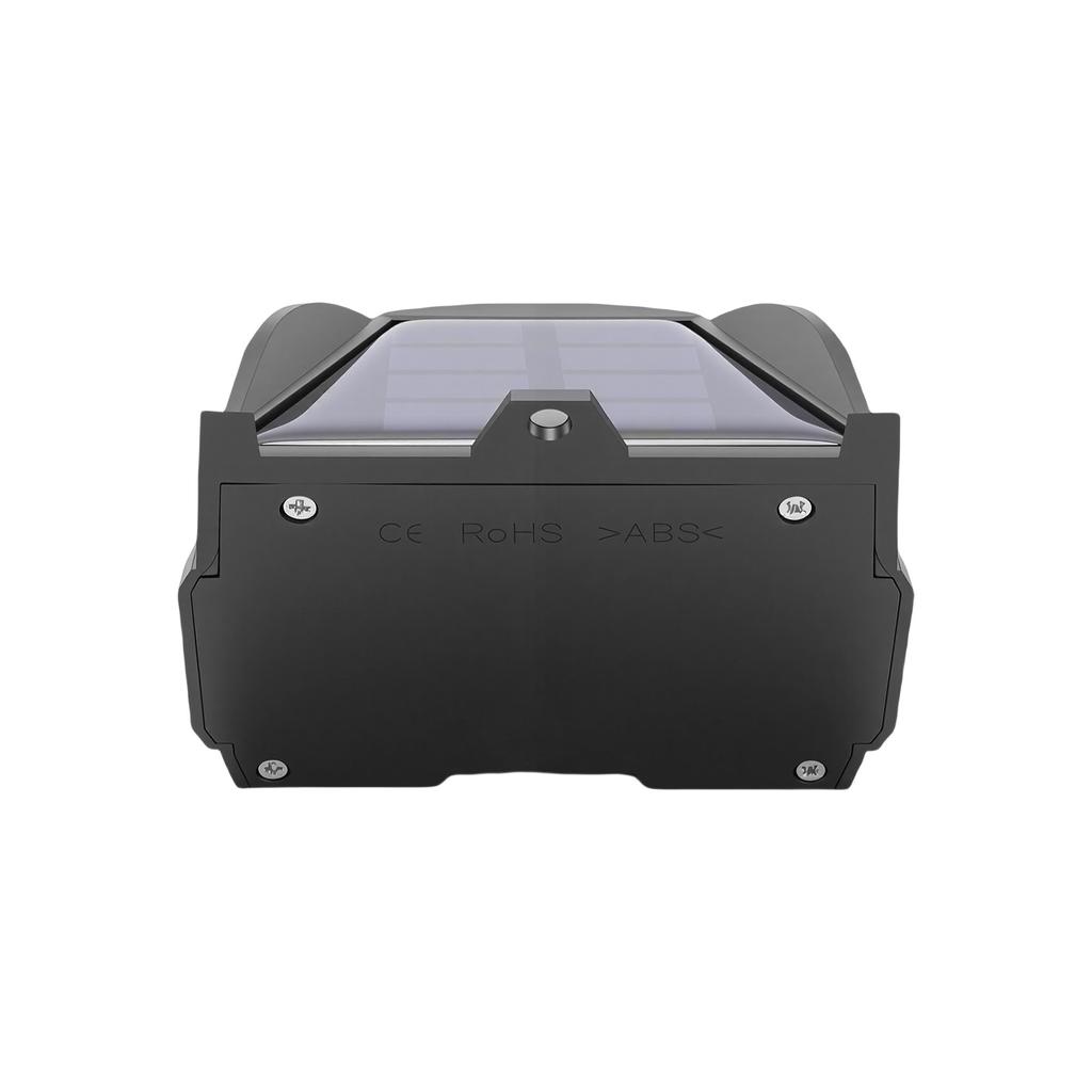 Solar Animal Repelling Device with Flashing Red Lights Wildlife Deterrent for Garden Yard Farm