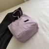 Nylon Bag For Women With Large Capacity And Magnetic Closure For Daily Use