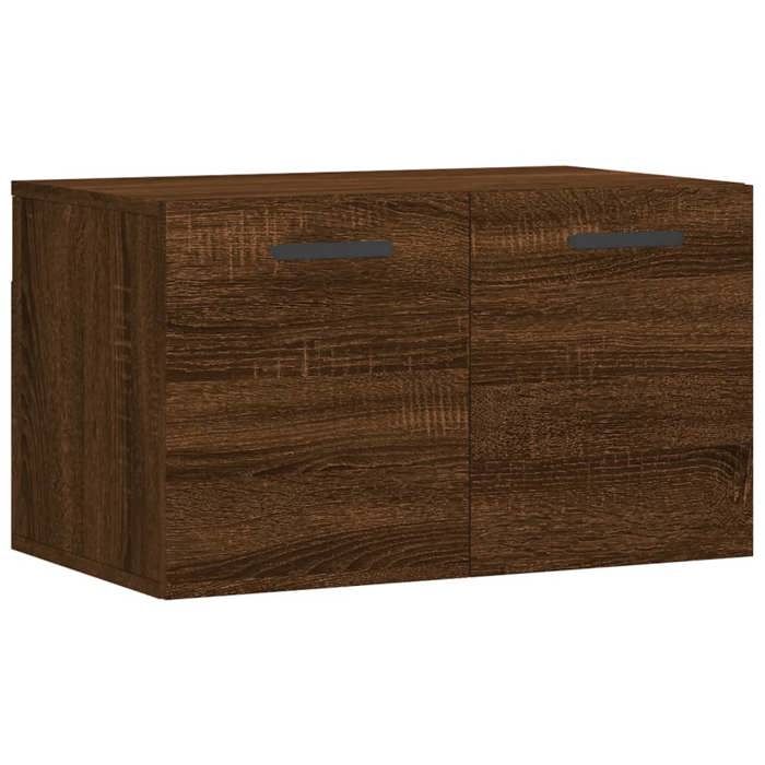 VidaXL Wall Cabinet Brown Oak 60x36.5x35 Cm Engineered Wood 830035