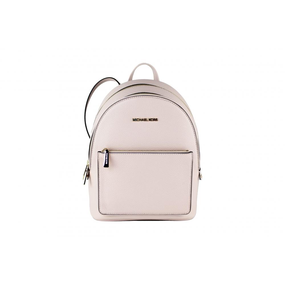 

Michael Kors Adina Medium Powder Blush Кожаный рюкзак-трансформер Женский рюкзак BookBag мульти