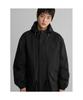 8seconds Liner Detachable Fishtail Hooded Long Jacket Black