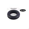 12 Pieces Rubber Grommet Set DoubleSided Firewall Wire Clean Finish Round Eyelet for