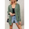 Winter Wind New Temu Hot-selling V-neck Twist Long-sleeved Loose Casual Sweater Jacket
