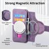 Für Samsung Galaxy S23 Magnetische Hülle CASENEO Abnehmbare Leder Handy Brieftasche Hülle