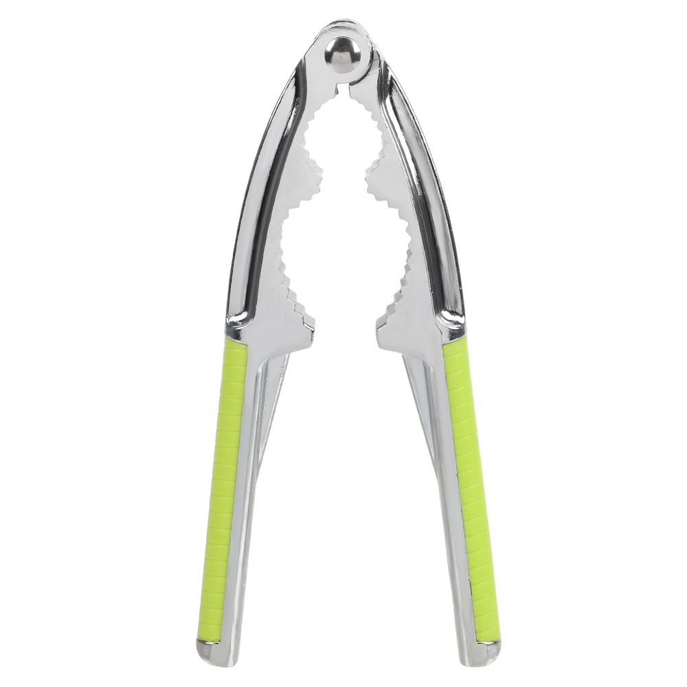 Stainless Steel Nut Cracker Quick Shell Opener Multi-Function Kitchen Tool for Almonds Walnut Hazelnut And Bolt ClampingFunction
