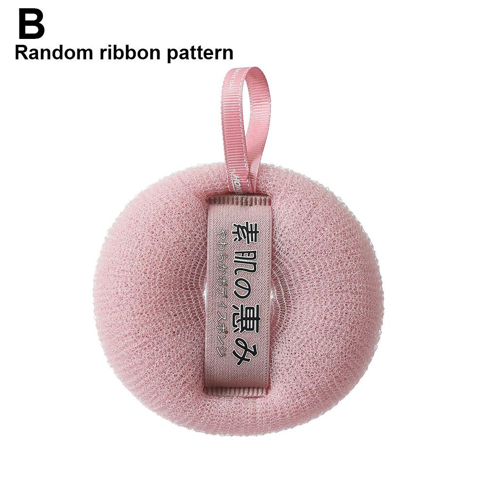 NEW Shower Loofah Bath Sponge With Hanging Rope Exfoliating Soft Mesh Body Scrubber Rich Lather 3D Knit Design For Smooth Skin