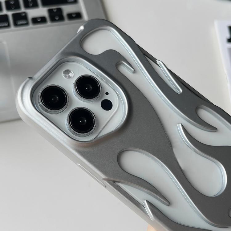 Matný TPU kryt na telefon s povrchovou úpravou Flame Hollow Cooling Spray