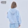Teenie Weenie Bow Print Hooded Sweatshirt