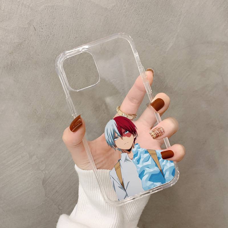 My Hero Academia Shoto Todoroki Phone Case for Iphone 13 11 12 Pro XS MAX 8 7 6 6S Plus X 5S SE 2020 XR Case