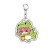 Anime Acrylic Perfect Keychain Bocchi the Rock Goto Hitori Ijichi Nijika Layered Design Cute Character Merchandise Popular Series