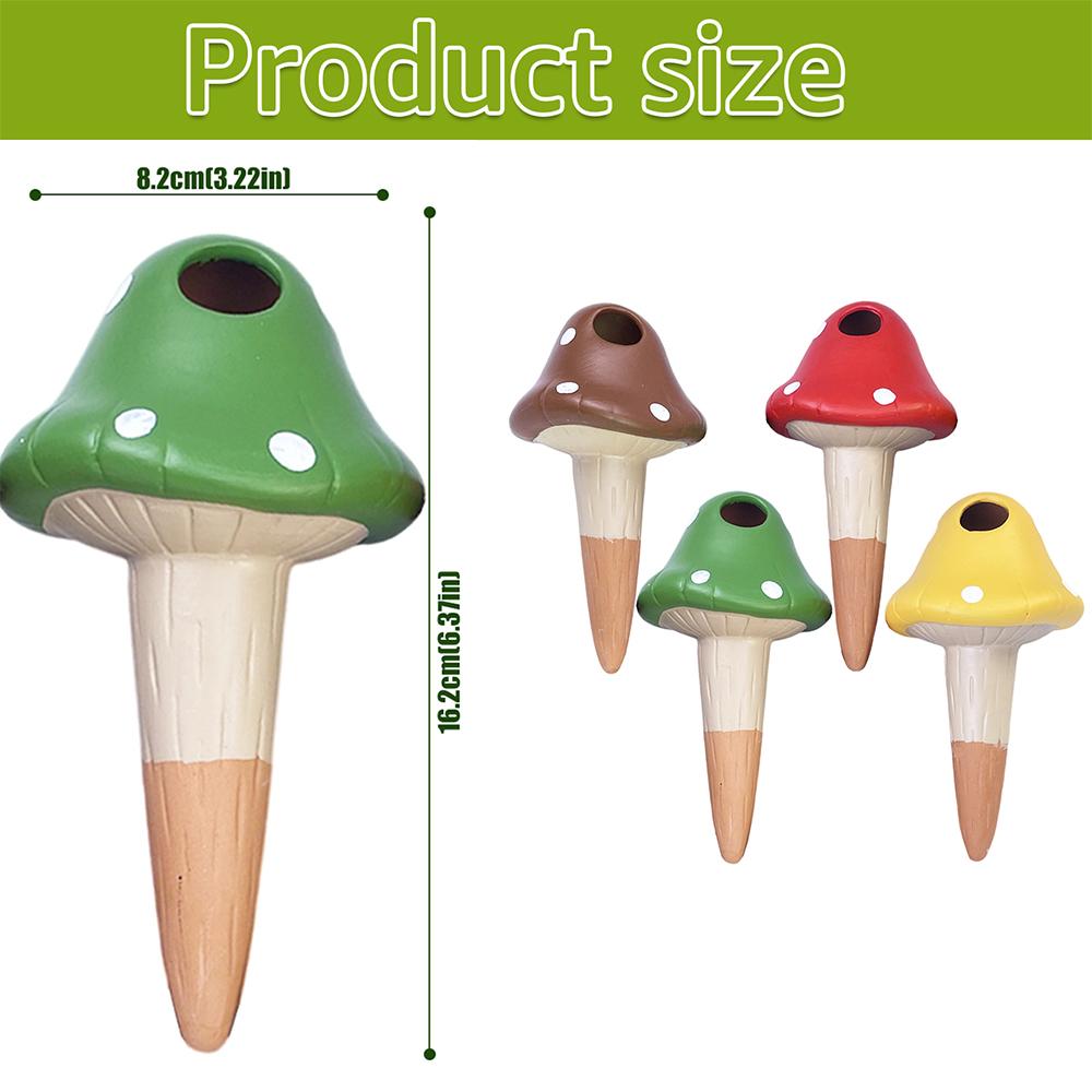 Automatic Potted Plant Watering System Frog Shape Ceramic Irrigation Spikes Efficient Self Watering Planter Insert Plant Waterer