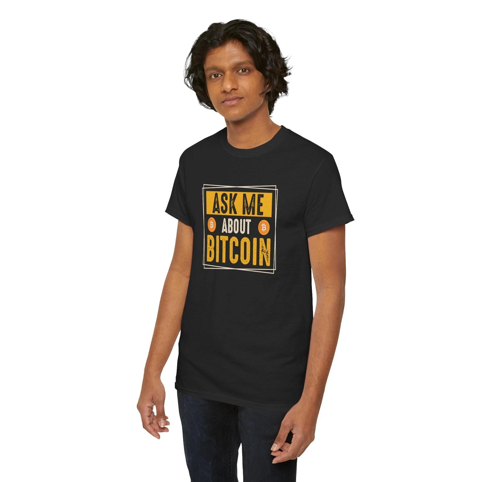 Bitcoin King T-Shirt – Funny Crypto Investor Blockchain BTC Graphic Tee 2XL