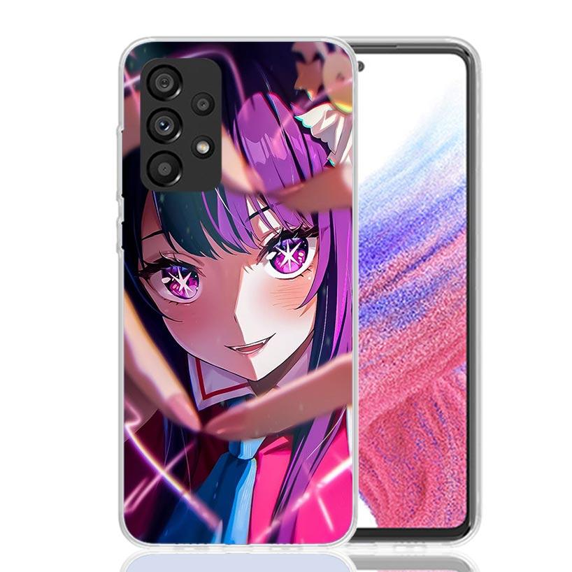 Oshi No Ko Phone Case For Samsung Galaxy A52 A32 A22 A12 A02S A50S A30S A51 A31 AA71 Note 20 Ultra 10 S10 Plus Galaxy A52 A42 A3