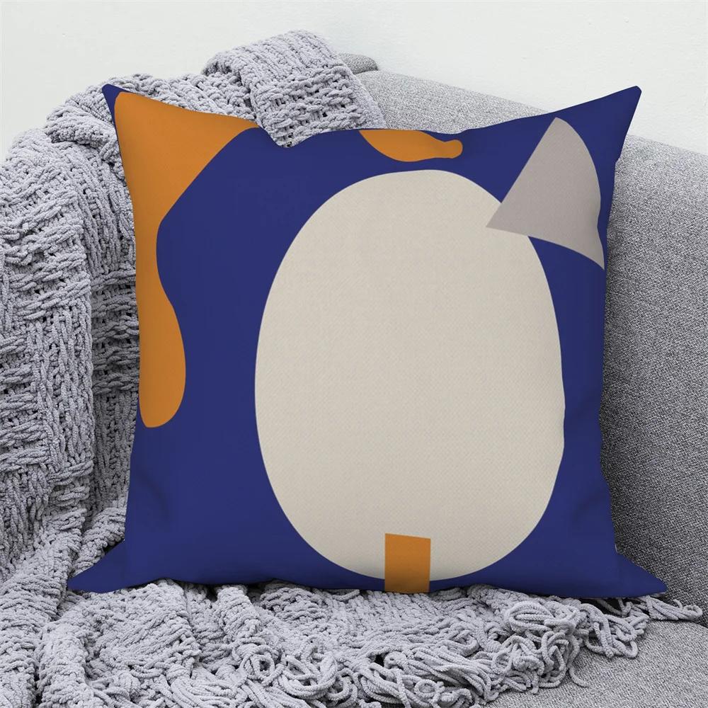 Geometric Pattern Throw Pillow Cover Home Decor Sofa Decorative   Nordic Abstract Art Cushion