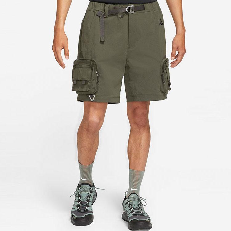 New Nike Casual Shorts Men's Army Green DH8348-355