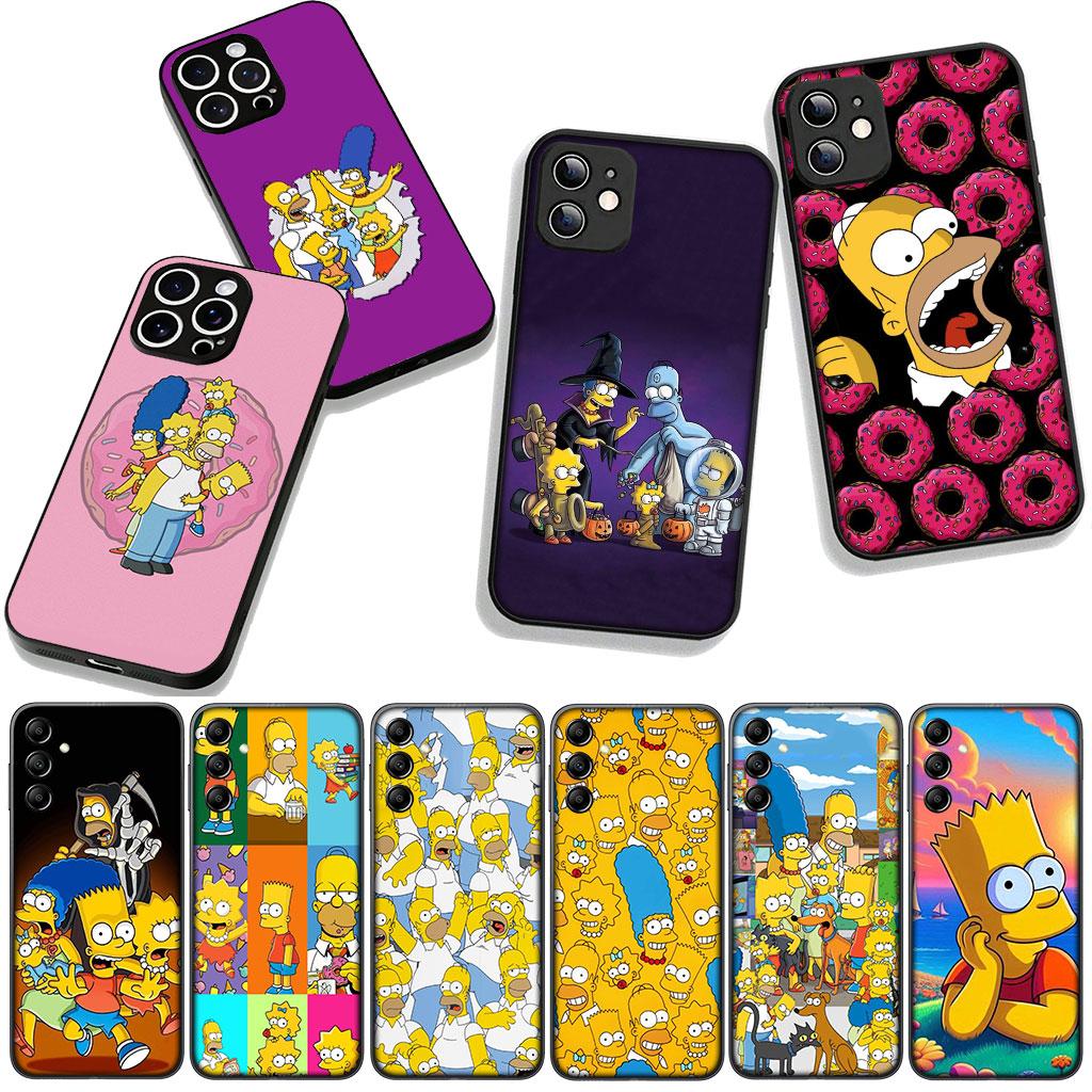 Comics S-Simpsons-Lovely Barts Phone Cover for Apple iPhone 17 16 11 Pro XS Max XR 6 7 8 Plus 16E SE 2020 Air 5 SE2 Case