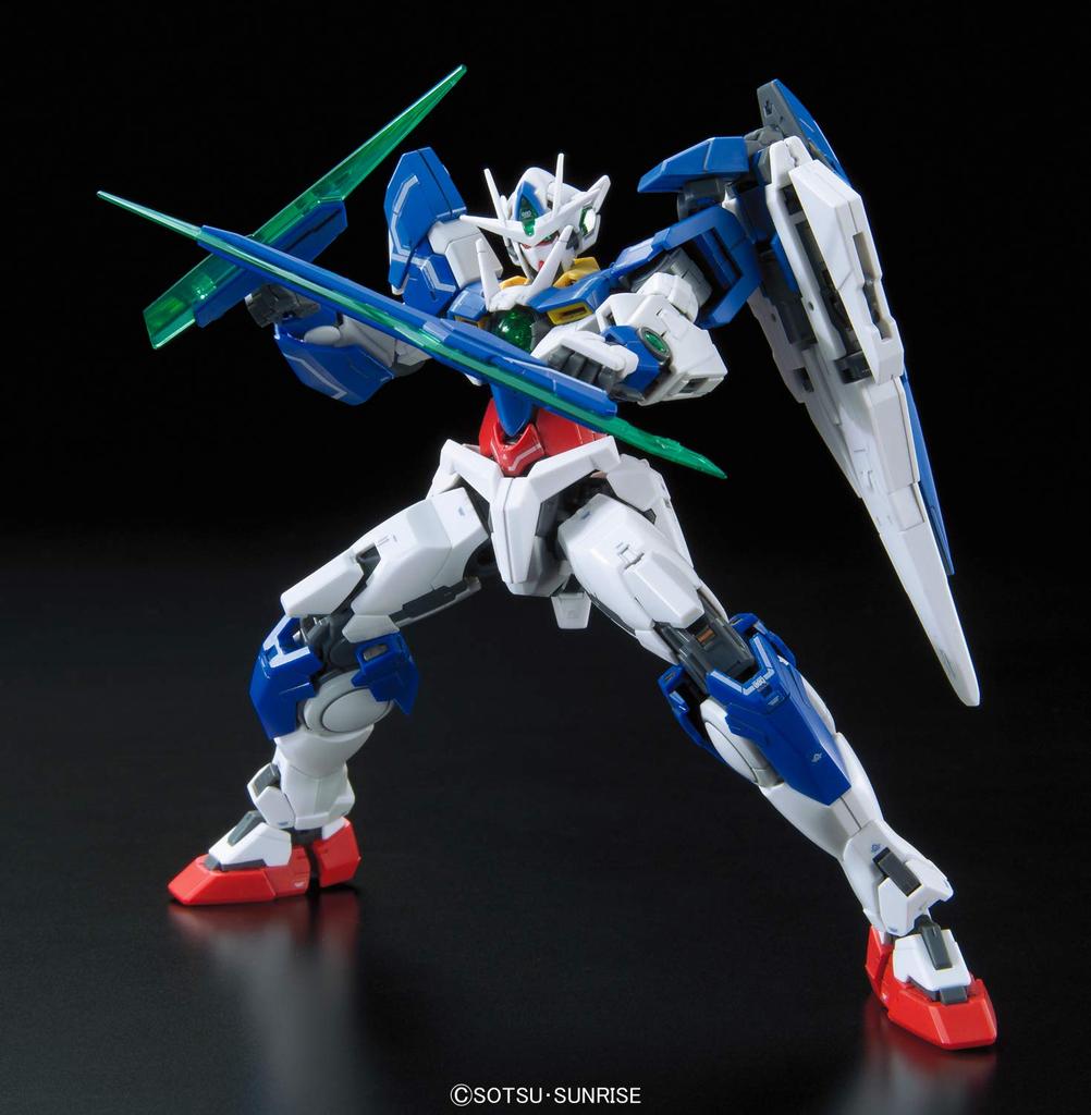 BANDAI SPIRITS RG Theatrical Version Mobile Suit Gundam 00 wakening of the 00 Scale Plastic Model Kit -A Trailblazer- GNT-0000 QAN[T] 1/144