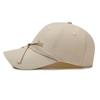 Summer Solid Color Quick-Drying Strap Solid Color Bow Baseball Cap Women's Outdoor Camping Sunshade Cap