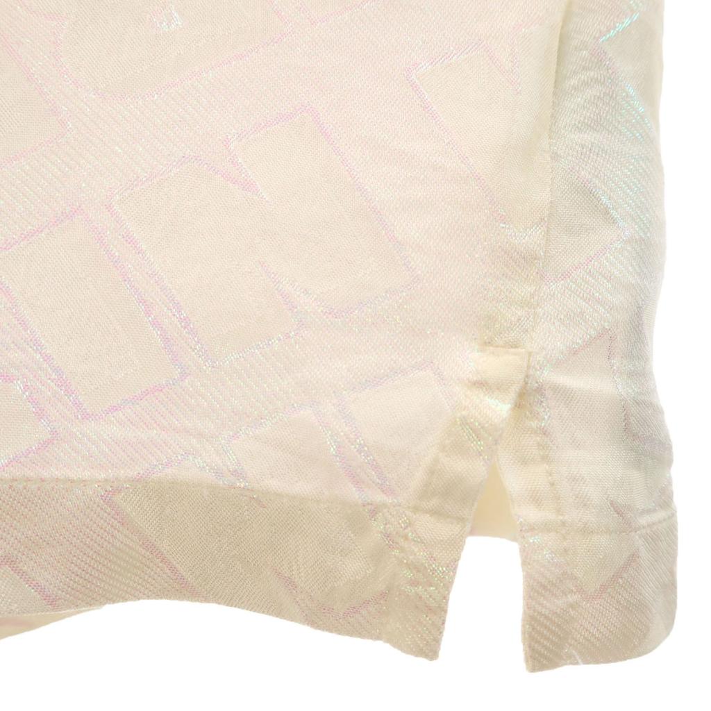 KIRIN PEGGY GOU Made In Italy Logo Overall Pattern Short Sleeve Open Color Shirt Men's Used