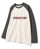 MIDNIGHT12AM Cracher Oversized Raglan Long Sleeve T-Shirt 4 Colors