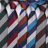 New Men's Tie Luxury Classic Stripes 8cm Jacquard Neck Tie Necktie For Men Business Wedding Party Daily Wear Accessory