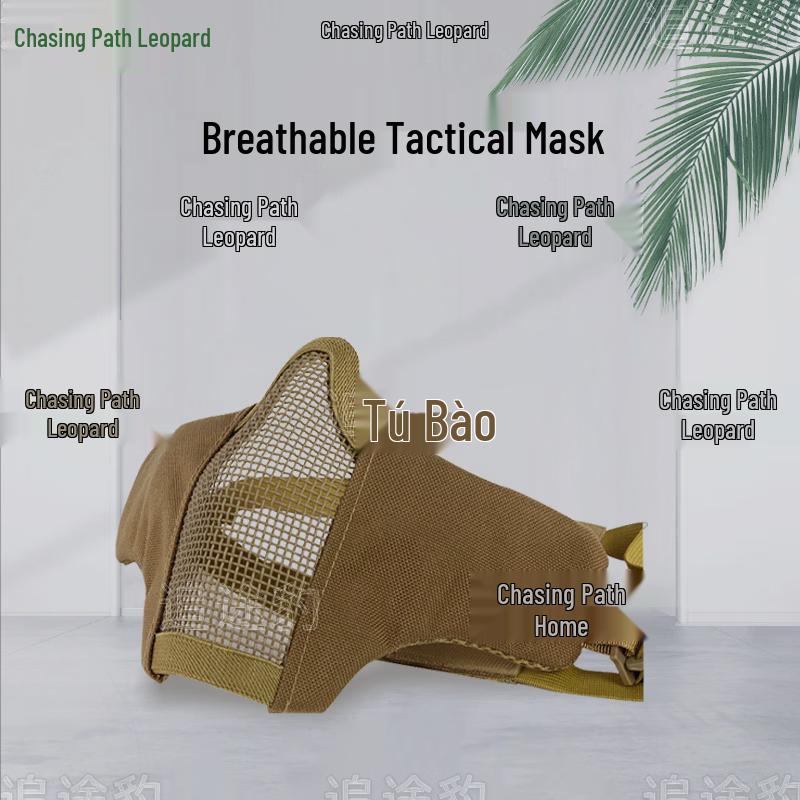 

Outdoor Tactical Half-Face Mesh Mask