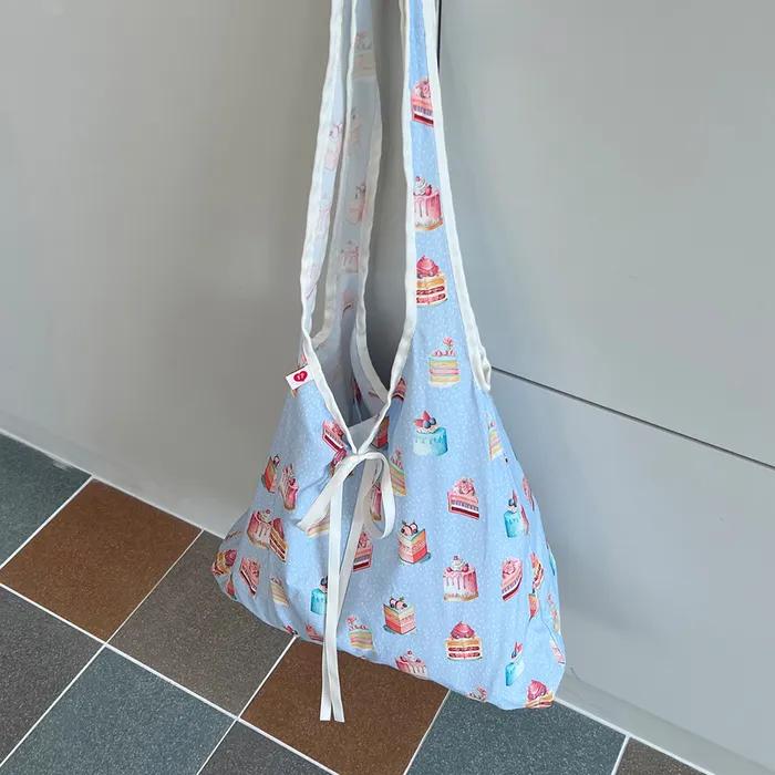cake ribbon eco bag (2colors)