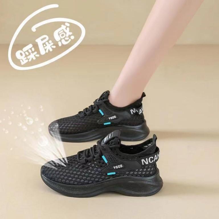Women's summer new fly-woven shoes sports women's mesh breathable student casual shoes women's shoes