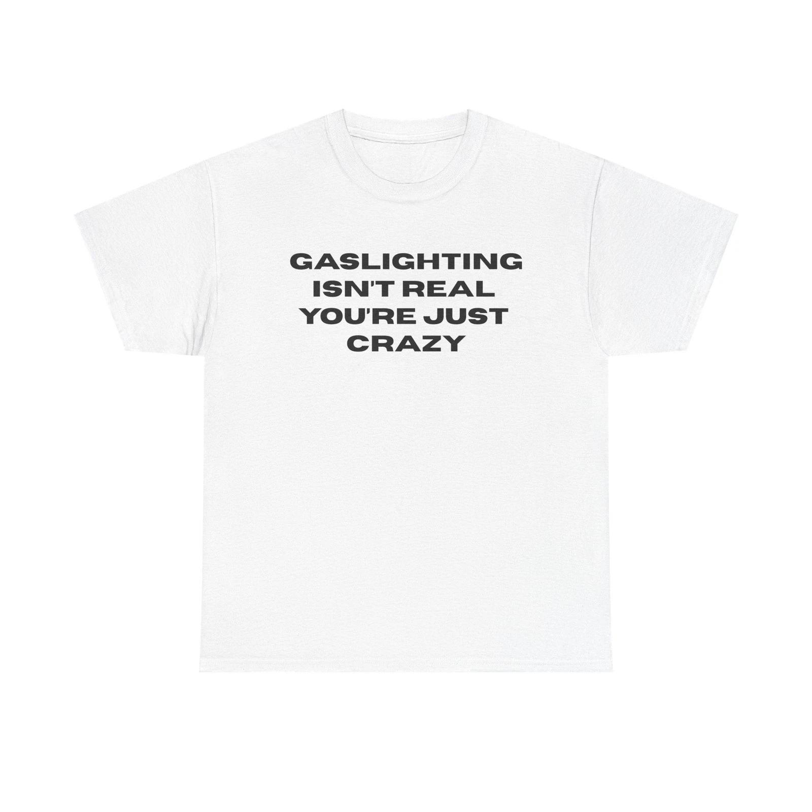 THE GASLIGHT SHIRT Streetwear, casual T-shirts, suitable for both XL