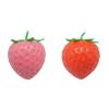 Strawberry Shape Slow Rising Toy Soft Stress Toy for Hand Exercise and Relaxation Gift for Adults and Kids