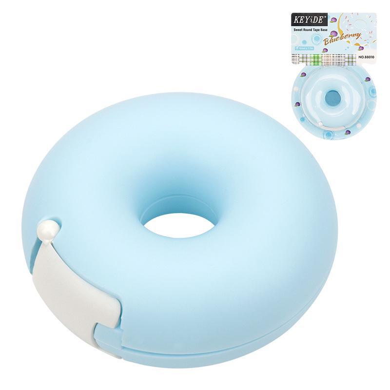 

Диспенсер для наращивания ресниц в форме сердца с резаком round синий