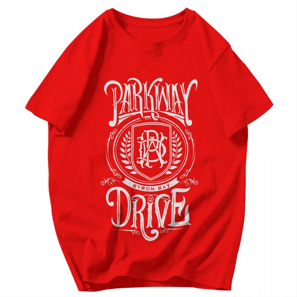 Men T Shirt Parkway Drive 20 Year Anniversary Europea Gifts Pops Y2K Graphic Oneck Unisex Tops T Shirts