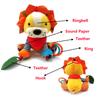 Baby Toys Plush Stuffed Rattle Toys Stroller Hanging Animals Bed Mobile Infant for Baby Toys 0 6 Months Peluche Sensorial Baby
