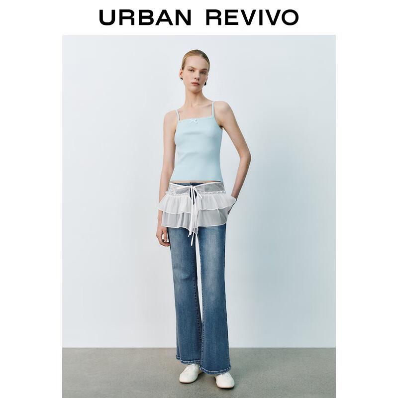 

UR Women s Lace Bow Knit Vest M