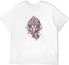 Ganesh Men's Men T Shirt Graphic Men T Shirt Buddha Yoga Shirt White