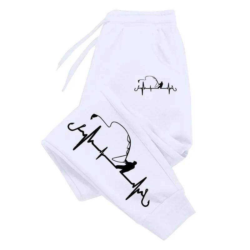 Arrival Men's Casual Sweatpants High Quality Male Daily Sports Jogging Suit Fishing Printed Soft Trousers