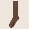 Female Autumn and Winter Cotton Warm Show Thin Anti Sweat Absorption Breathable Calf Socks