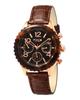 FOCE 44mm Camouflage Men's Leather Watch FM7741L-GD