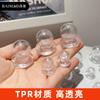 High Transparency TPR Size Bubble DIY Accessories Milk Dragon Turtle Capybara Dragon Fruit Bubble Blowing Replacement Bulk Pendant