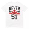 NIEMALS 51 Kanada steht nicht zum Verkauf EST. 1867 Stolzes Kanadisches T-Shirt