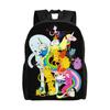 Adventures Anime Times Backpack for Women Men School College Students Bookbag Fits 15 Inch Laptop Cartoon Bags