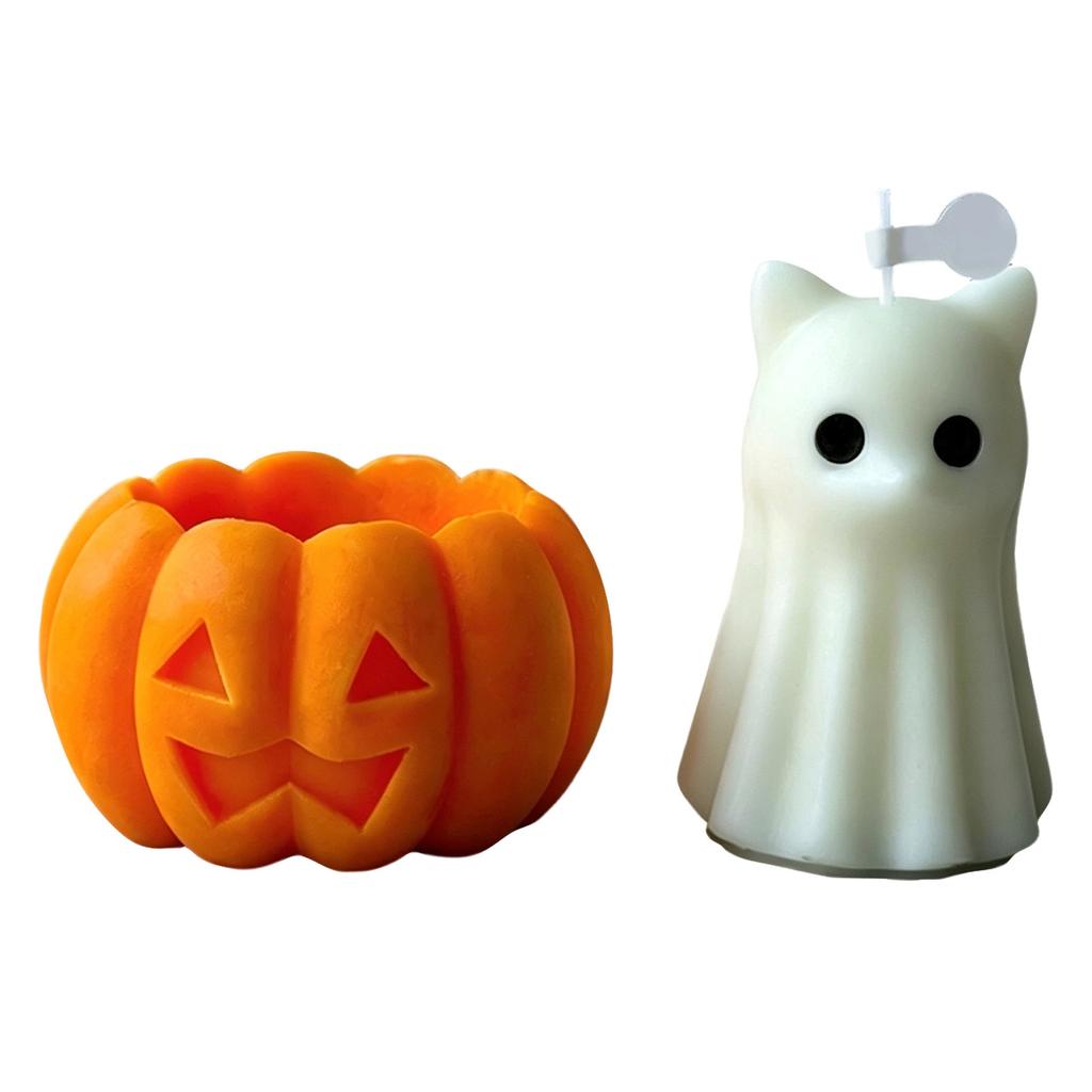 Pumpkin Animal Shaped Scented Candle for Fall Halloween Decor