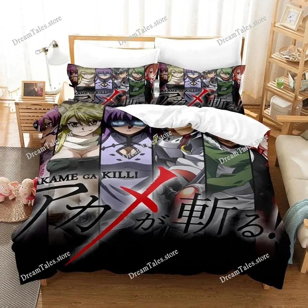 Anime Kill La Kill Printed Bedding Set Boys Girls Twin Queen Size Duvet Cover Pillowcase Bed Boys Adult Fashion Home Textiles741