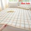 Ice silk mat cool mattress protective cover 3-piece set machine washable cool air conditioner seat