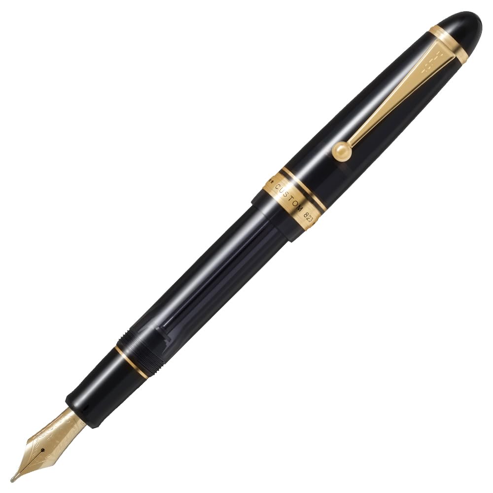 

PILOT Custom 823 TB S Fountain Transparent FKK3MRPTBS (P Type) Pen, Black,